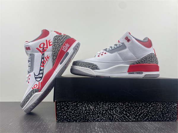 Jordan 3 Retro Fire Red