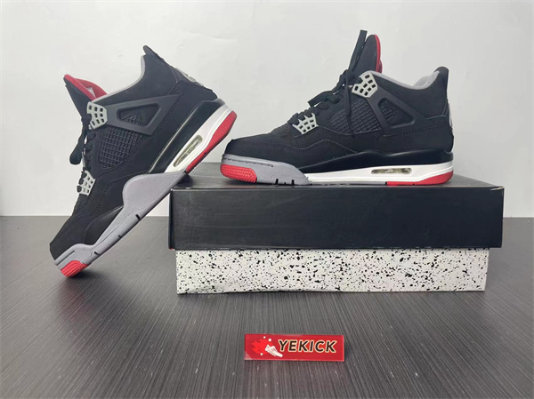 Jordan 4 Retro Black Cement Jordan 4 Retro Bred(2019)