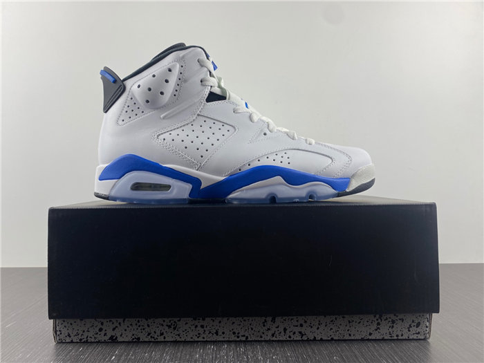 Jordan 6 Retro Sport Blue 384664-107