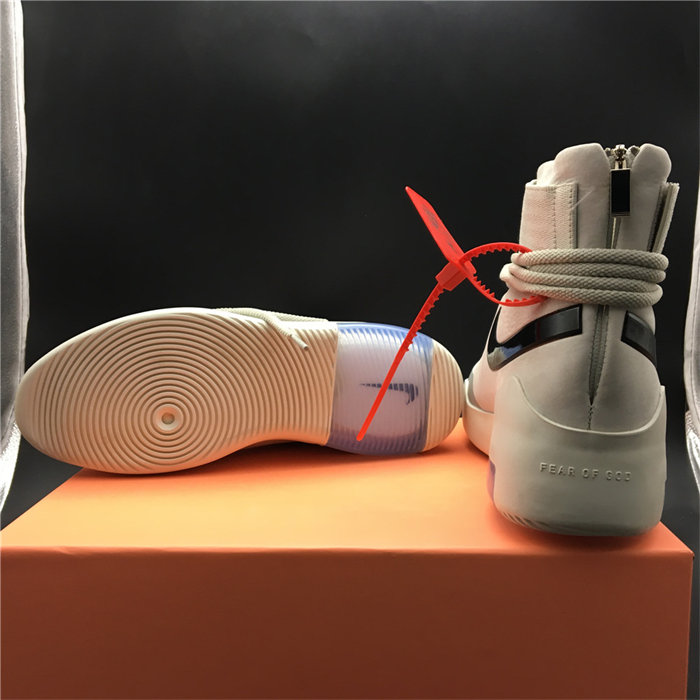 Nike Air Fear Of God 1 SA Light Bone Black AT9915-002