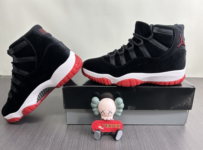 Air Jordan 11 WMNS “Bred Velvet” Rumored to Release Holiday 2024 DB5457-061