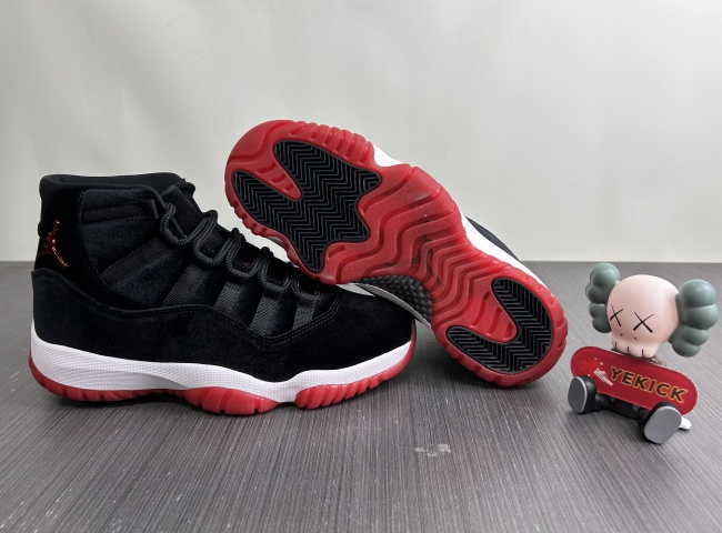 Air Jordan 11 WMNS “Bred Velvet” Rumored to Release Holiday 2024 DB5457-061