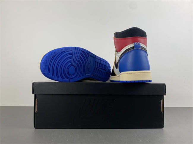 Jordan 1 Retro High OG SP Fragment x Union LA Varsity Red Sport Royal IO7847-002