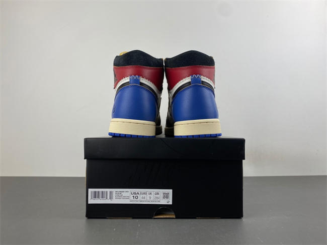 Jordan 1 Retro High OG SP Fragment x Union LA Varsity Red Sport Royal IO7847-002