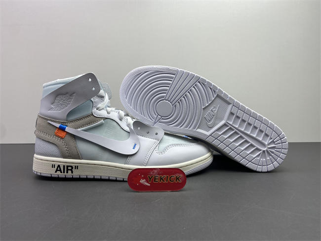 Virgil Abloh Archive x Air Jorda 1 High OG “Alaska” AA3834-100