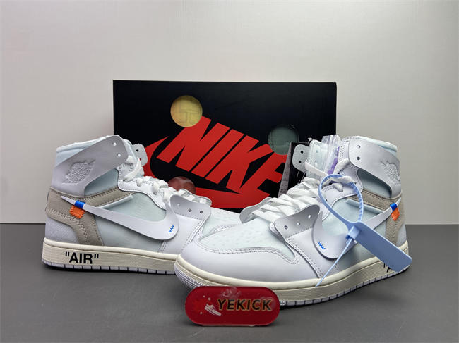 Virgil Abloh Archive x Air Jorda 1 High OG “Alaska” AA3834-100