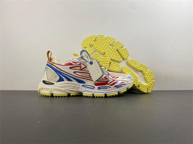 Off White 24 White Yellow Blue