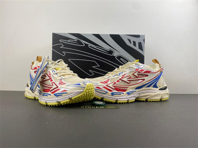 Off White 24 White Yellow Blue