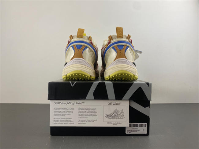 Off White 24 White Yellow Blue