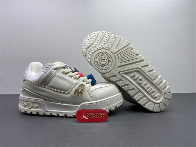 Luis Vitton LV Trainer Maxi White 1AB8RN