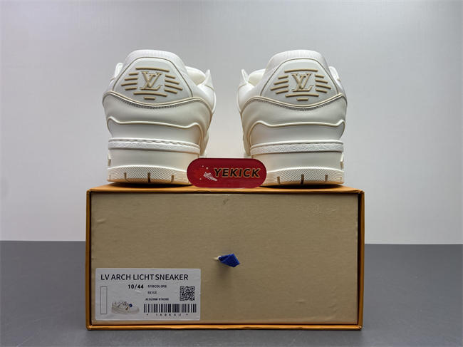 Luis Vitton LV Trainer Maxi White 1AB8RN