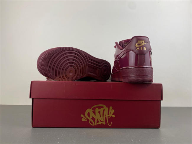 Nike Air Force 1 Low Syna Central Cee Dark Beetroot IO9970-638