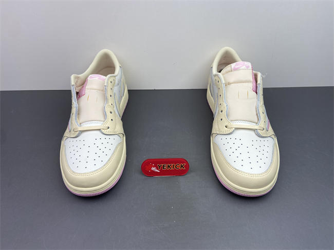 Travis Scott x Air Jordan 1 Low OG Shy Pink IQ7604-100