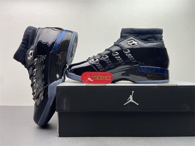 Air Jordan 17 Low “Black Patent” IV7640-001